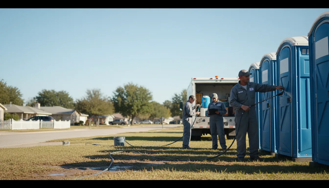 Long-Term Portable Toilet Rental in Matthews, MO near me